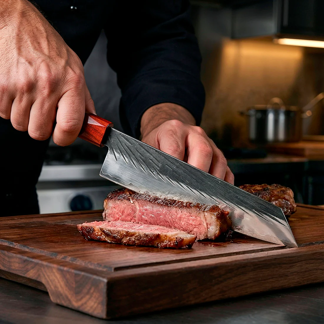 7-piece Japanese Kitchen Knife Set | Forged Kitchen Knives - Image 6