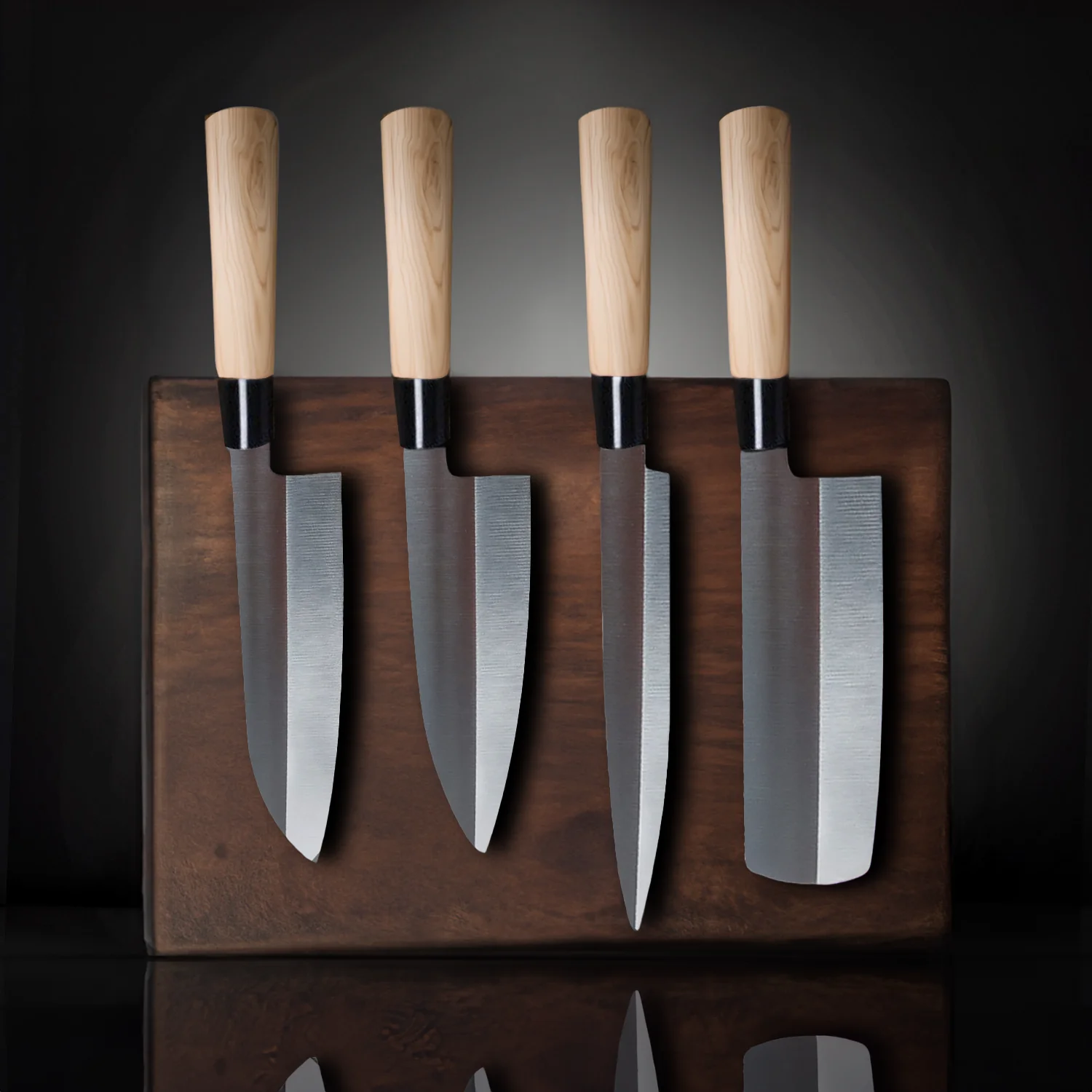 Traditional Japanese Kitchen Knife Set - Image 6