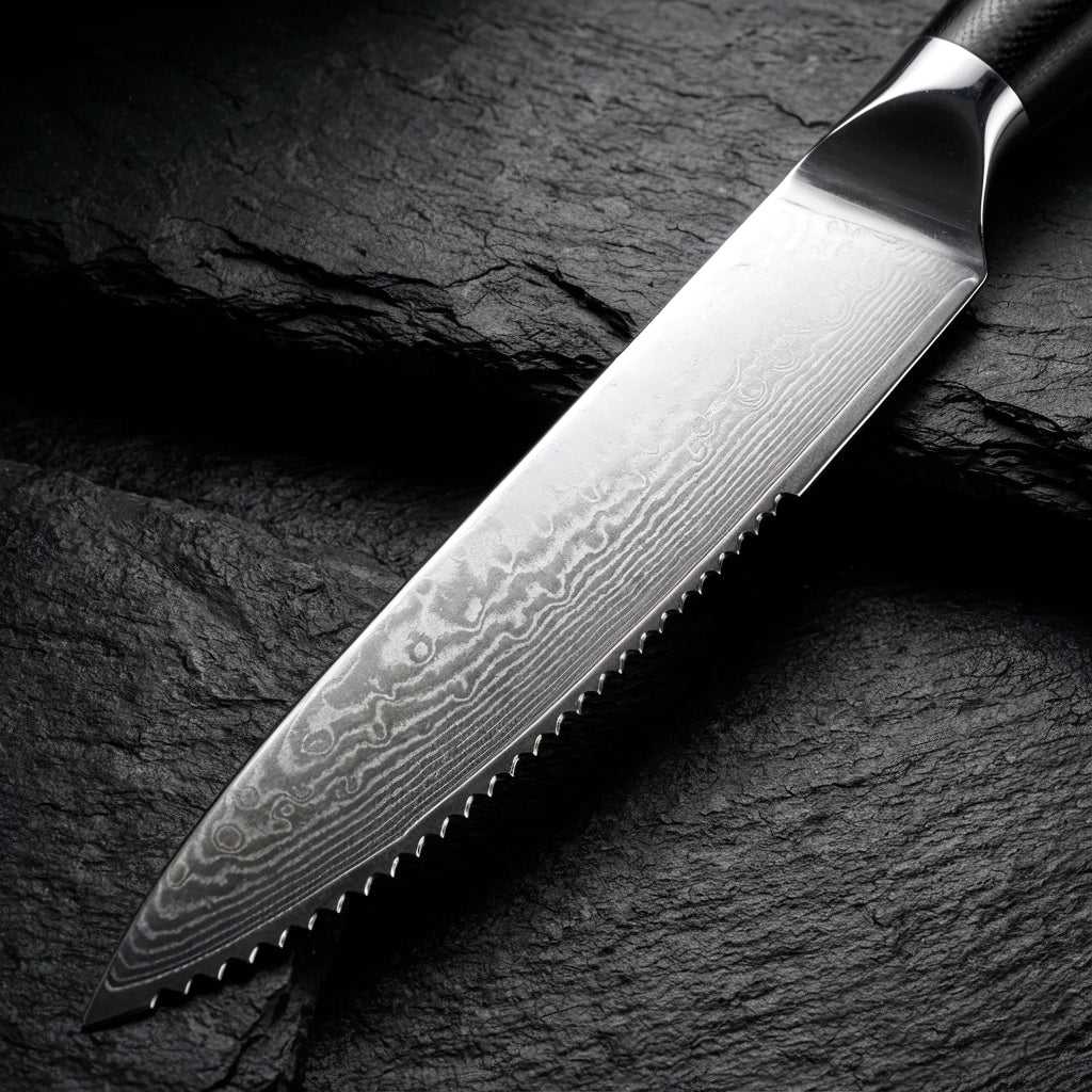VG10 Damascus Steak Knife Set - Image 4